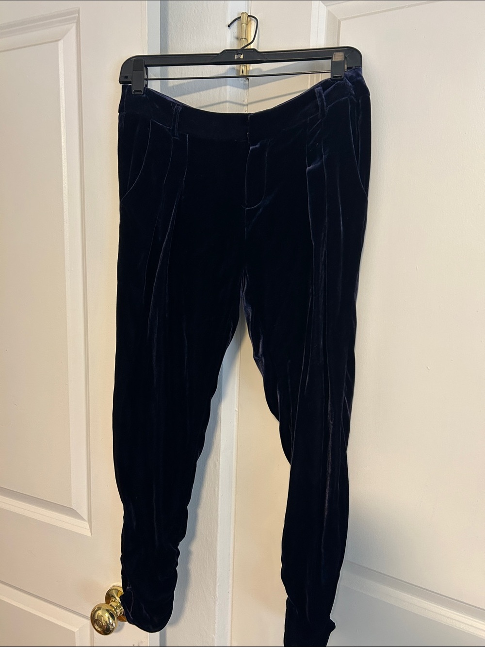 Parker Velvet Dress Pants - Deep Blue